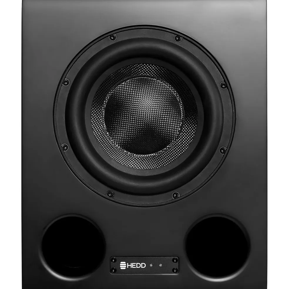 HEDD BASS08 8" Powered Studio Subwoofer Black