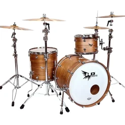 Hendrix Drums Perfect Ply Series Walnut 3-Piece Shell Pack Satin