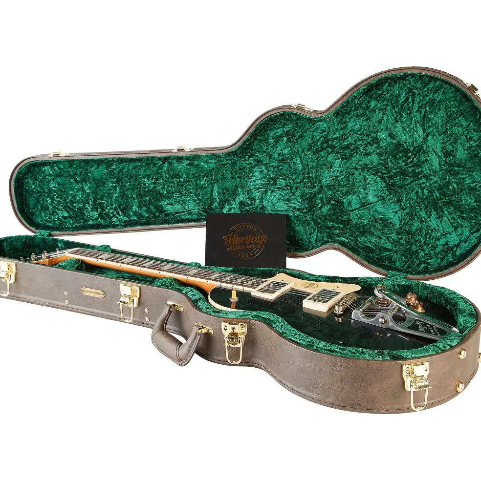 Heritage Custom Shop H-150 Artisan Aged Bigsby Electric Guitar Space Black