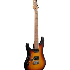 Ibanez AZ2402L AZ Prestige Left-Handed Electric Guitar Tri Fade Burst Flat
