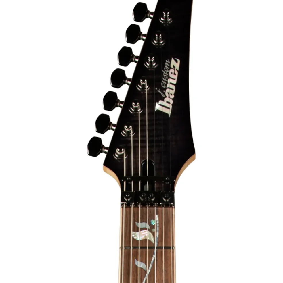 Ibanez RG8527 RG j.custom 7 String Electric Guitar Black Rutile