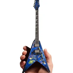 Iconic Concepts Megadeth Rust In Peace Licensed Mini Guitar Replica