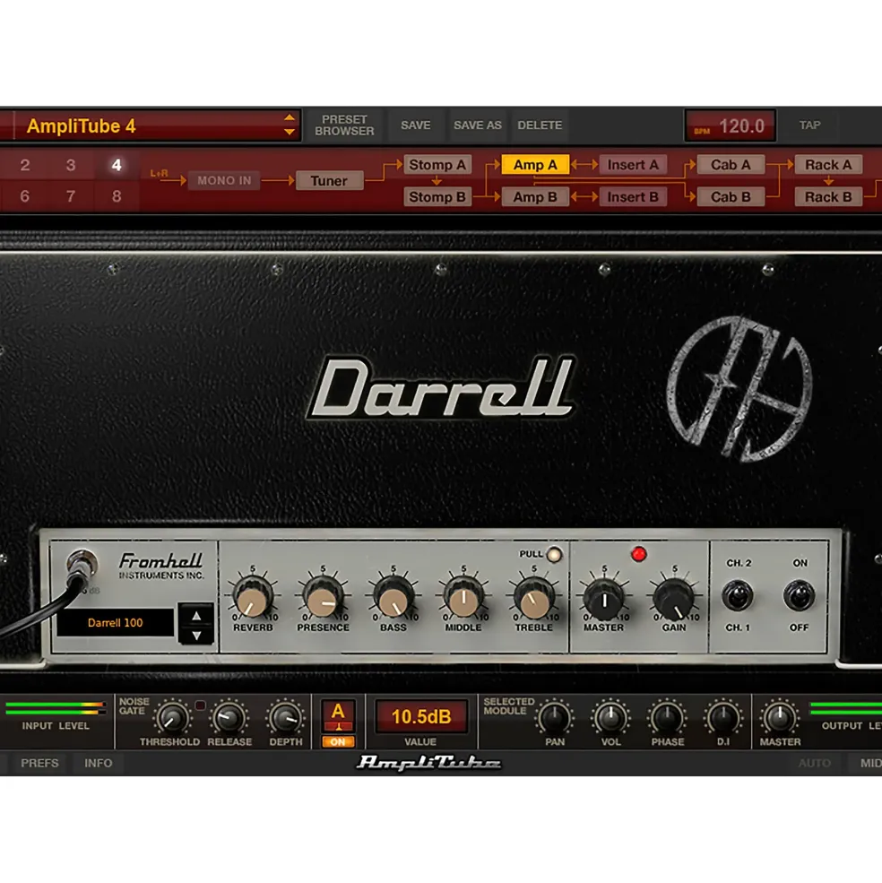 IK Multimedia AmpliTube Dimebag Darrell CFH Collection Software Suite