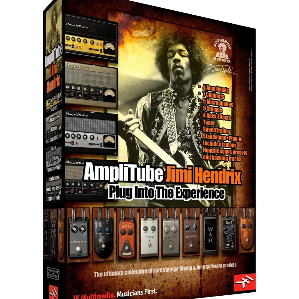 IK Multimedia AmpliTube Jimi Hendrix Software Download