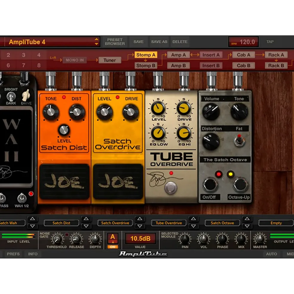 IK Multimedia AmpliTube Joe Satriani Plug-in (Download)