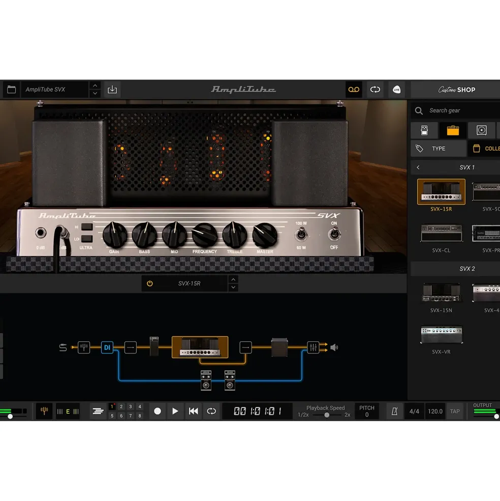 IK Multimedia AmpliTube SVX (Download)