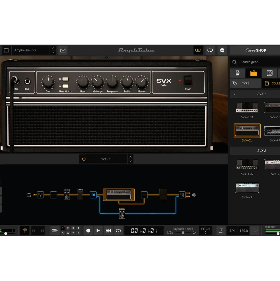 IK Multimedia AmpliTube SVX (Download)