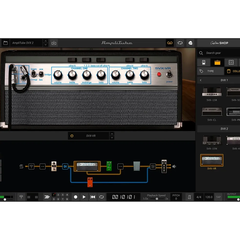 IK Multimedia AmpliTube SVX 2 (Download)