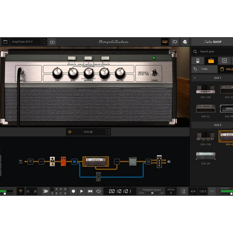 IK Multimedia AmpliTube SVX 1 & 2 (Download)