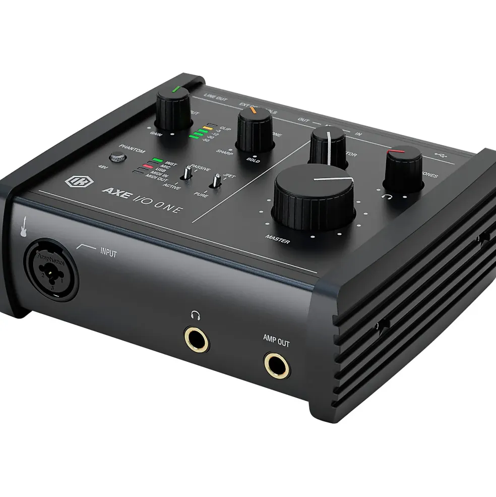 IK Multimedia AXE I/O ONE 1-Channel USB-C Audio Interface