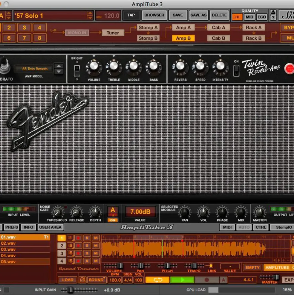 IK Multimedia IK AmpliTube Fender Software Download