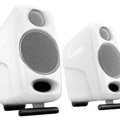 IK Multimedia iLoud Micro Monitor 3" Powered Studio Monitors (Pair), White