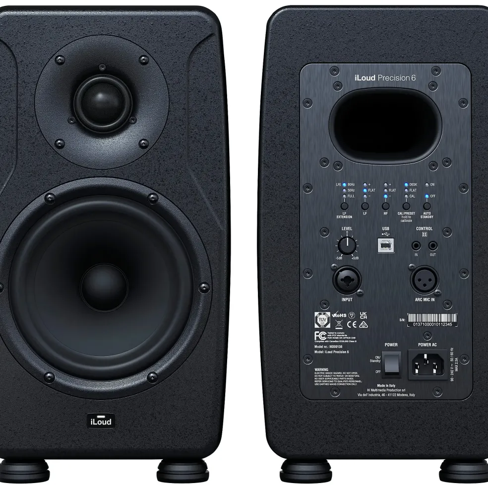 IK Multimedia iLoud Precision 6 Studio Monitor (Each)