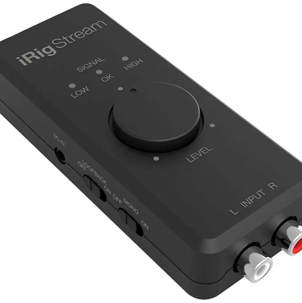 IK Multimedia iRig Stream iOS Audio Interfaces for iOS, Mac and Select Android Devices