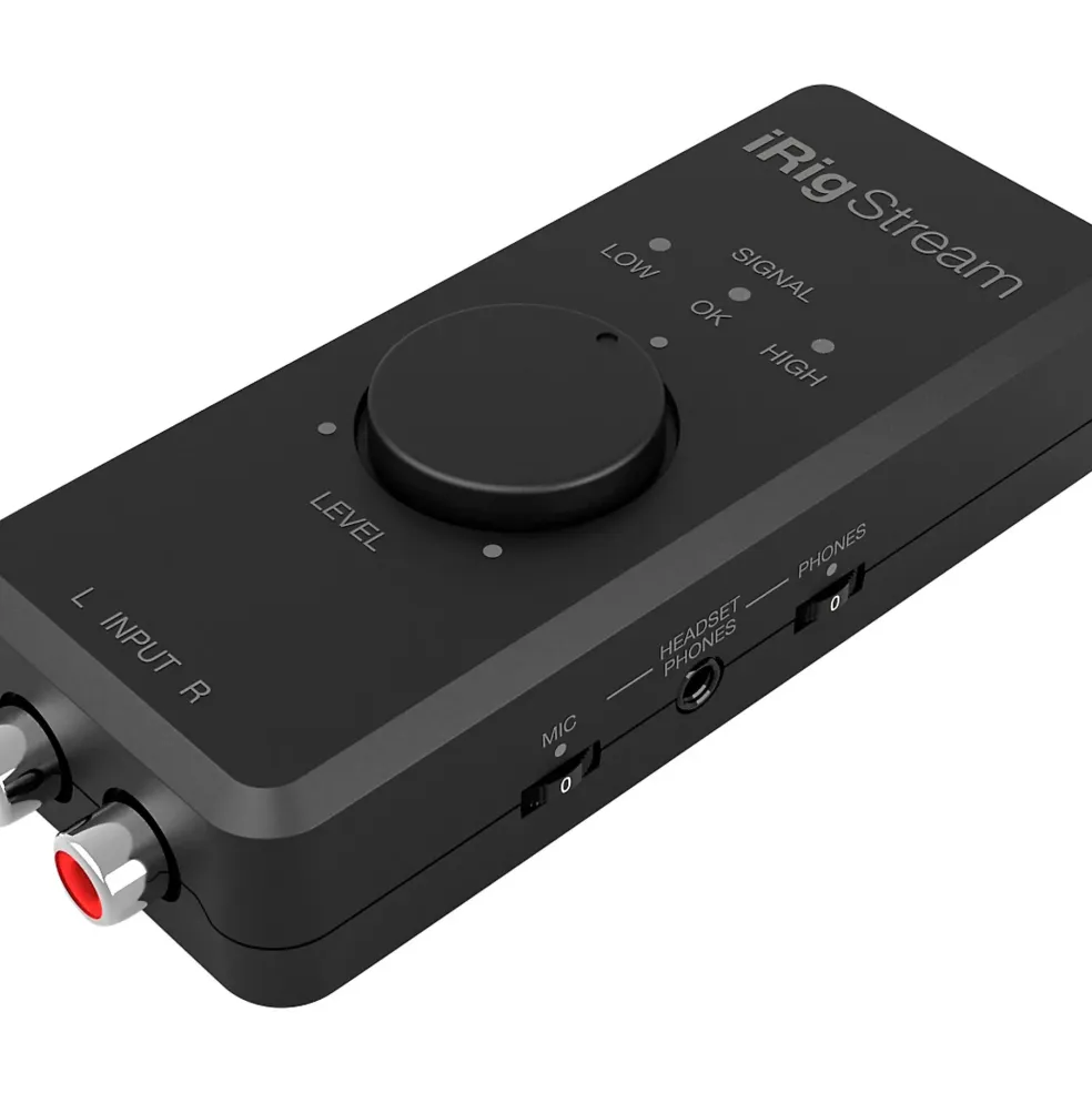 IK Multimedia iRig Stream iOS Audio Interfaces for iOS, Mac and Select Android Devices