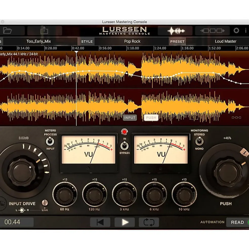 IK Multimedia Lurssen Mastering Console