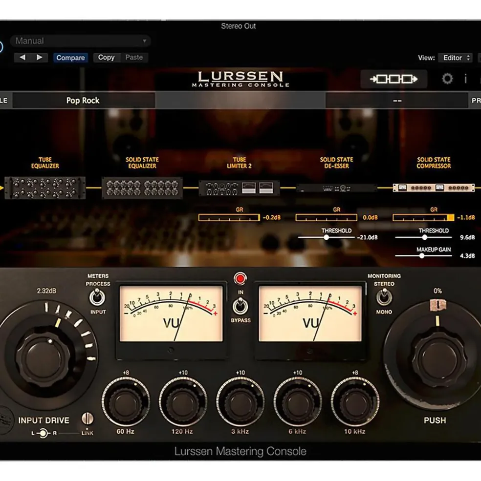 IK Multimedia Lurssen Mastering Console