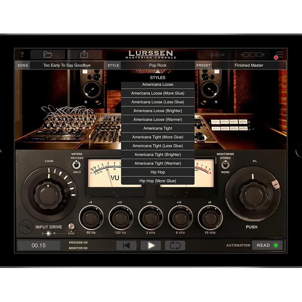 IK Multimedia Lurssen Mastering Console