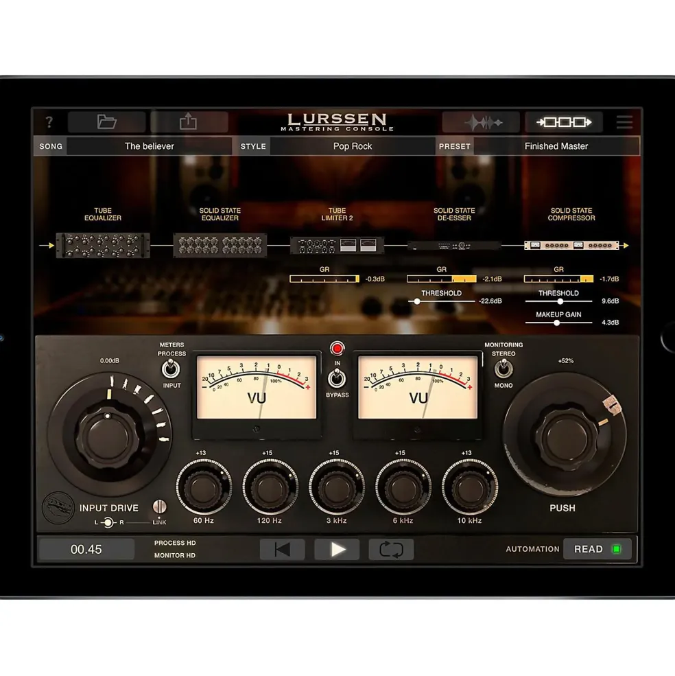 IK Multimedia Lurssen Mastering Console