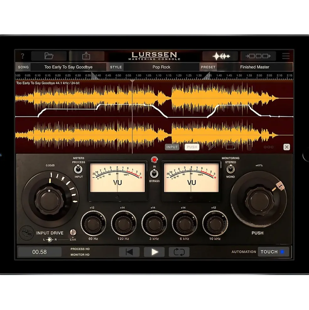 IK Multimedia Lurssen Mastering Console