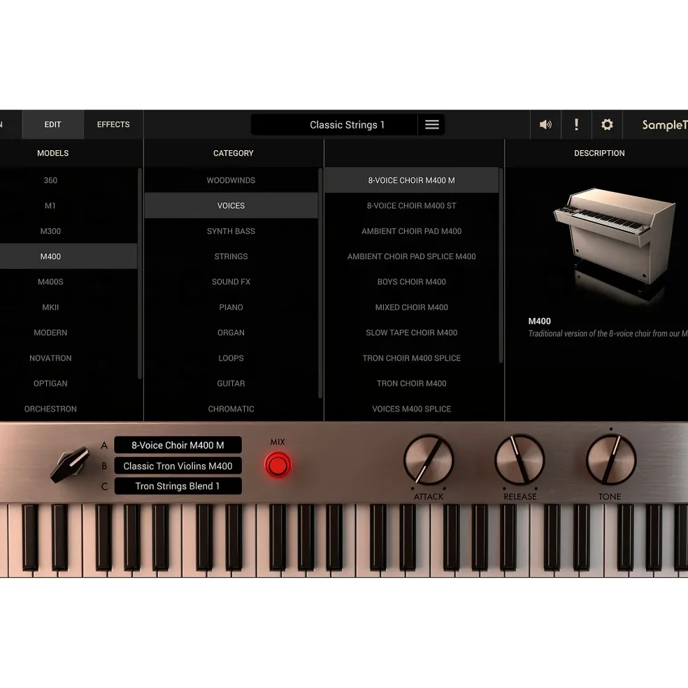 IK Multimedia SampleTron 2 Crossgrade from Any IK Multimedia Products Worth $99 or More