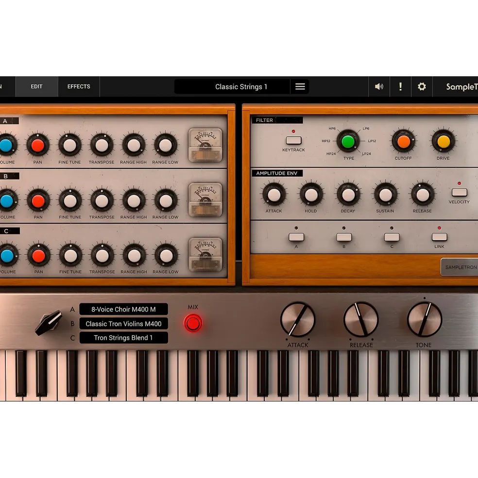 IK Multimedia SampleTron 2 Analog Tape-Based Virtual Instrument Plug-in
