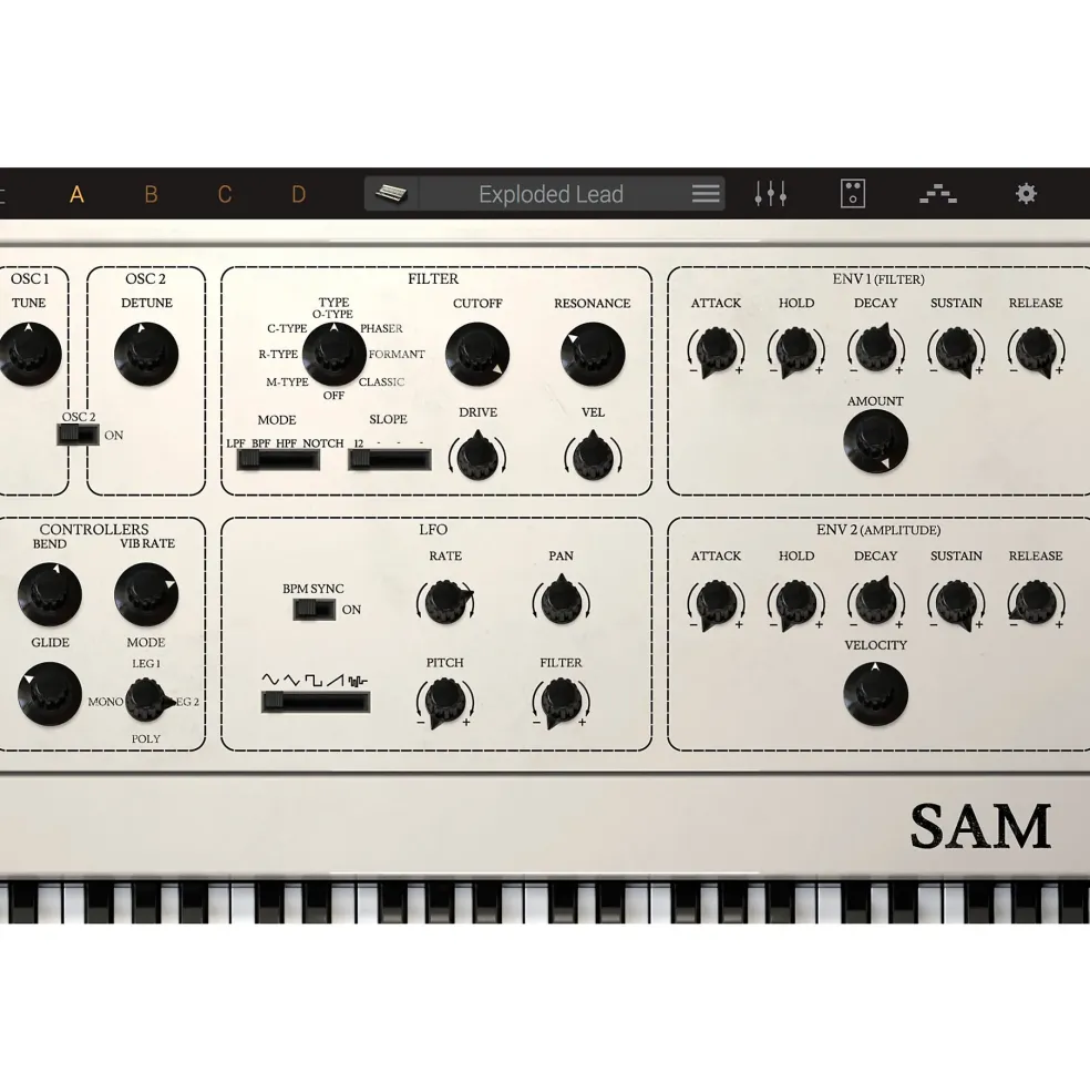 IK Multimedia Syntronik SAM Synth