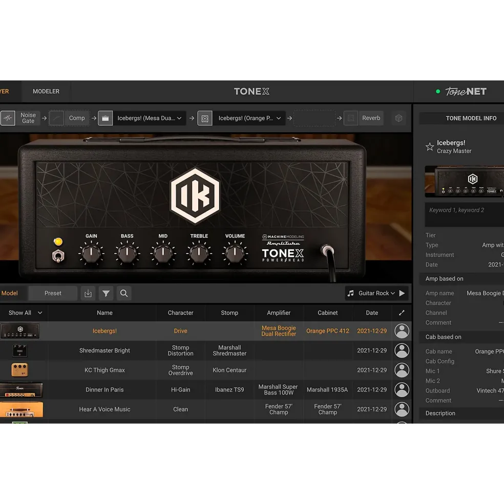IK Multimedia TONEX SE Plug-in