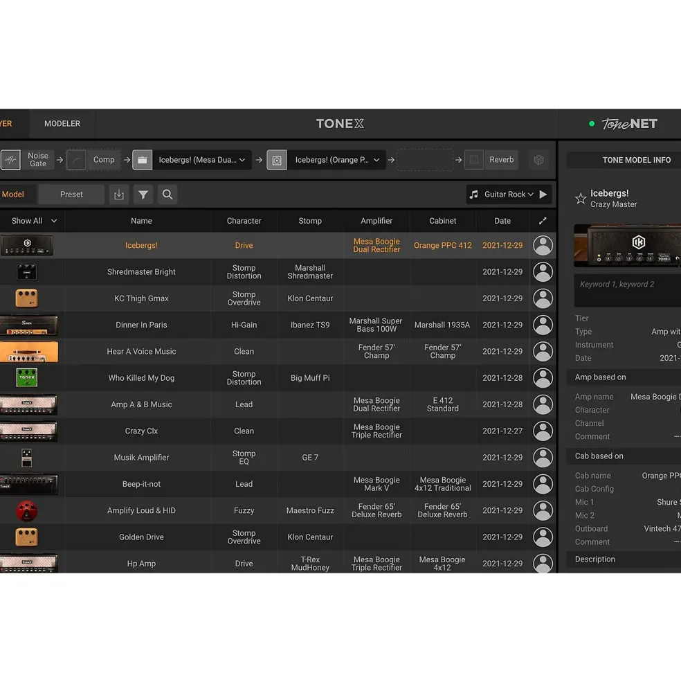 IK Multimedia TONEX SE Plug-in