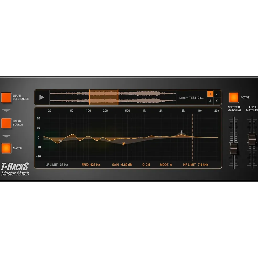 IK Multimedia T-RackS 5 - Master Match Mixing & Mastering Plug-in