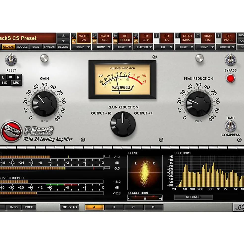 IK Multimedia White 2A Leveling Amplifier Software Download
