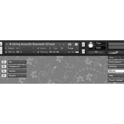 Impact Soundworks Plectra Series 1 - 8-String Acoustic Bouzouki (Download)