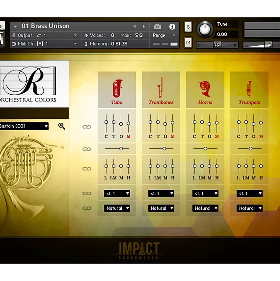 Impact Soundworks Rhapsody: Orchestral Percussion (Download)