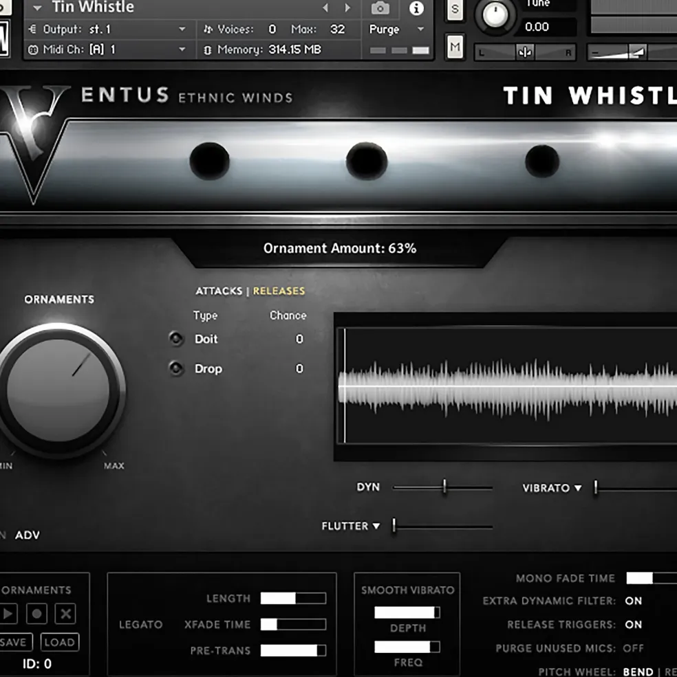 Impact Soundworks Ventus Tin Whistle (Download)