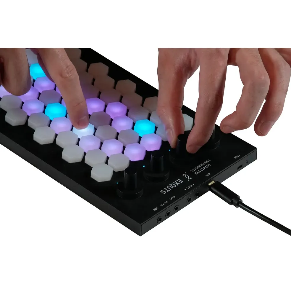Intuitive Instruments Exquis MPE MIDI/CV Controller Black