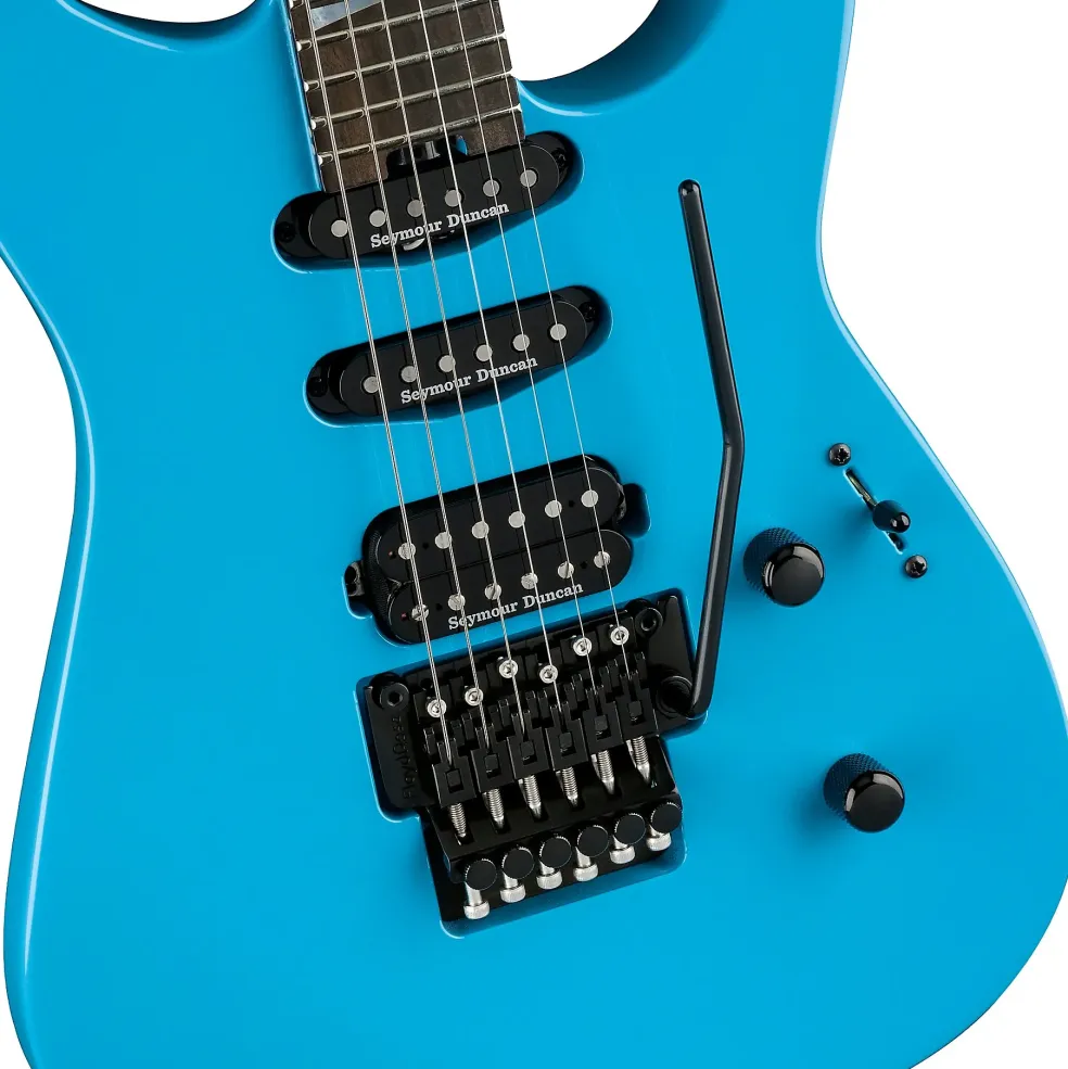 Jackson American Series Soloist SL3 Electric Guitar Riviera Blue