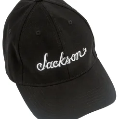 Jackson Logo Flexfit Hat - Black Small/Medium