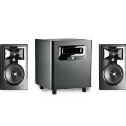 JBL 2.1 Studio Bundle With 306P MkII 6" Powered Studio Monitor Pair & LSR310S 10" Powered Studio Subwoofer