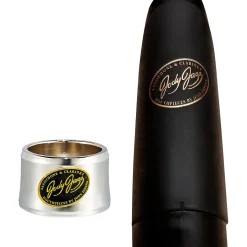JodyJazz Power Ring MT1 Series Ligature With Cap Silver