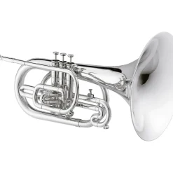 Jupiter JMP1000M Qualifier Series F Marching Mellophone Silver