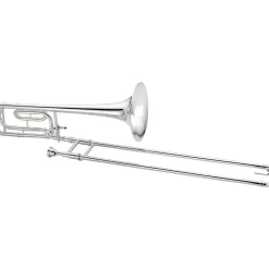Jupiter JTB1150F Performance Series F-Attachment Trombone Silver plated Yellow Brass Bell