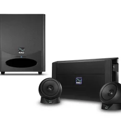 Kali Audio Ultra Nearfield 3-Way Studio Monitor System & WS-6.2 Dual 6" Studio Subwoofer Bundle