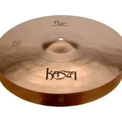 Kasza Cymbals Light Top/Heavy Flat Bottom Skinny Fat Rock Hi-hats 14 in.