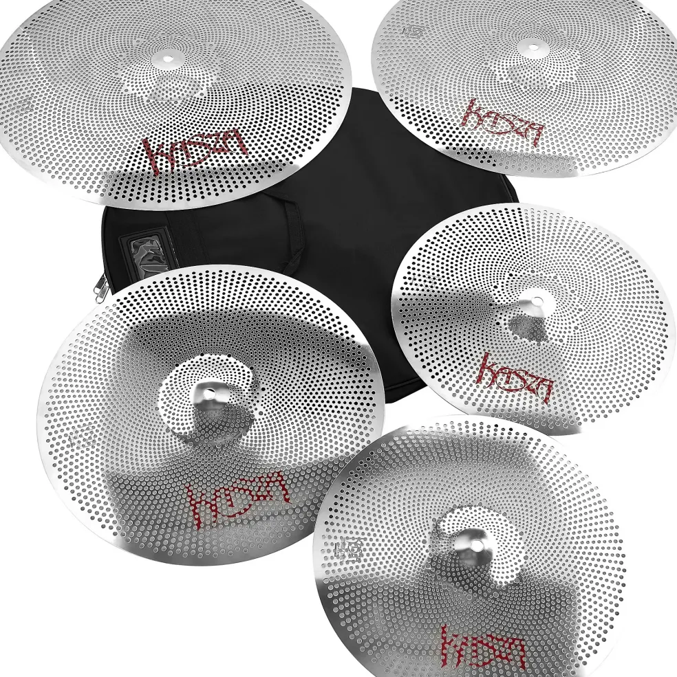Kasza Cymbals Quiet on the Set Practice Cymbal Pack
