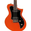 Kauer Guitars Korona HT Pine Electric Guitar Orange Metal Flake