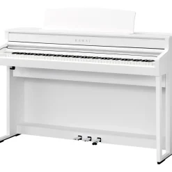 Kawai CA501 Digital Console Piano With Bench Satin White