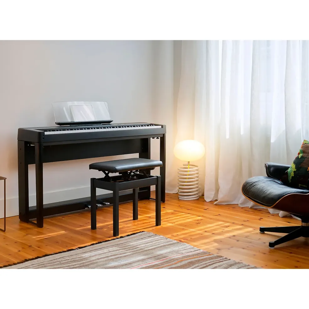 Kawai ES920 Digital Piano Essentials Bundle Black Black