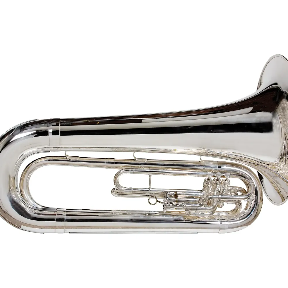 King 1151 Ultimate Series Marching BBb Tuba 1151SP Silver