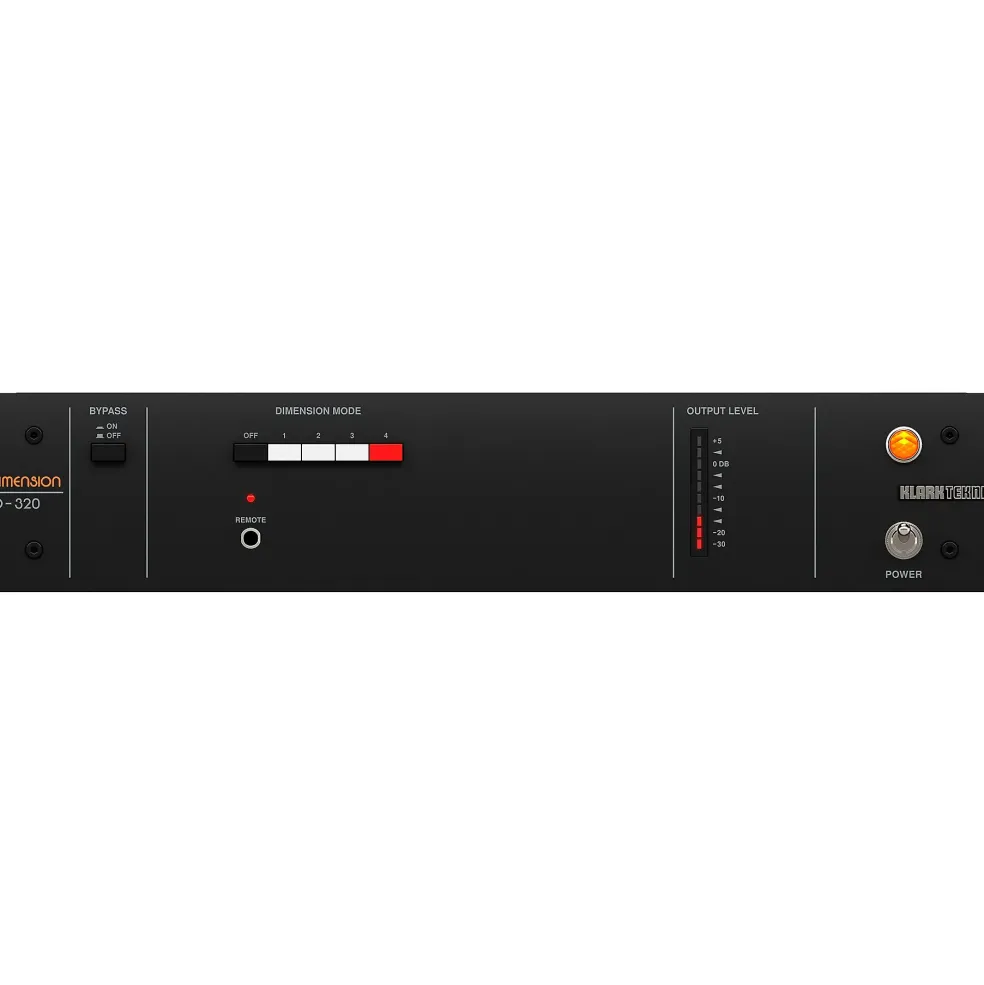Klark Teknik 3rd Dimension BBD-320 Analog Multi-Dimensional Signal Processor