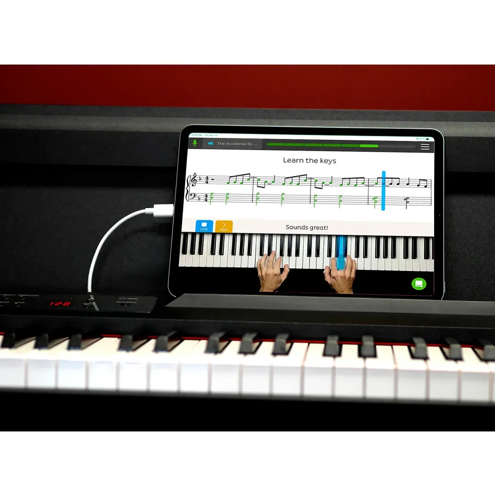 KORG LP-380 Home Digital Piano Black